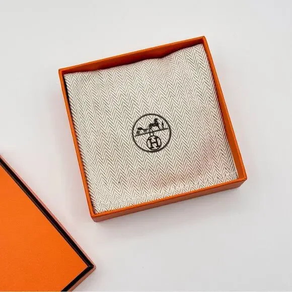 Hermes Mini Kelly Double Tour Brown Calfskin Leather Rose Gold Plated Bracelet - Picture 4 of 11